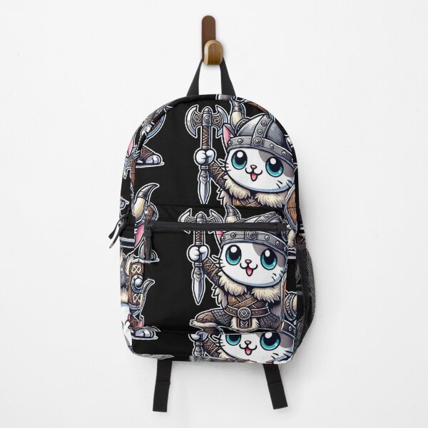 Item preview, Viking Cat Kawaii Fighter Fun designed and sold by lAnJefurtifeu.