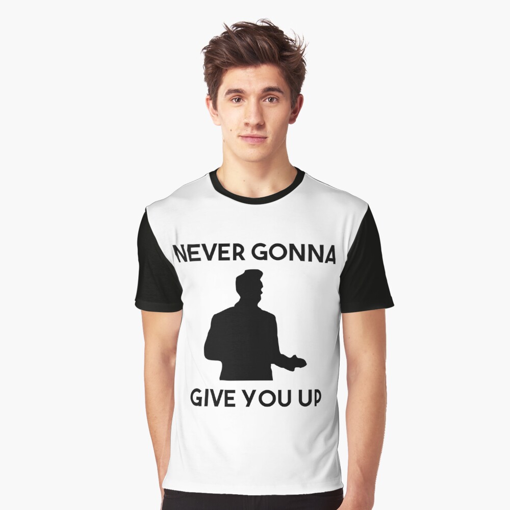 Rick Astley portrait Rickrolling rick-roll Never Gonna Give You Up Kids  T-Shirt by Argo - Pixels