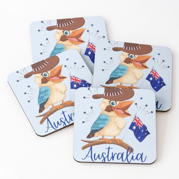 Item preview, Australia Day, Happy Aussie Day 2025 Australian Kookaburra Gift Men Woman kids.  designed and sold by Taylor  ART.