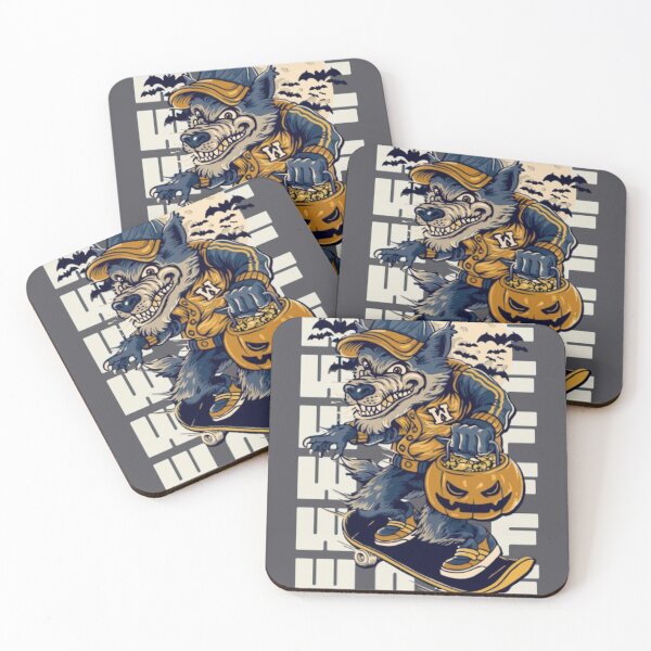 Item preview, Wolf skateboard  designed and sold by Rejcharms.