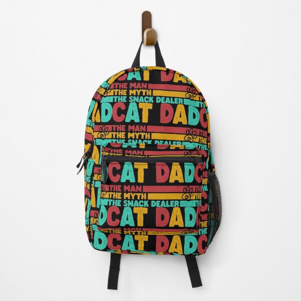 Item preview, Cat Dad The Man The Myth Snack Dealer, Retro Vintage - Black color designed and sold by IT-Express.