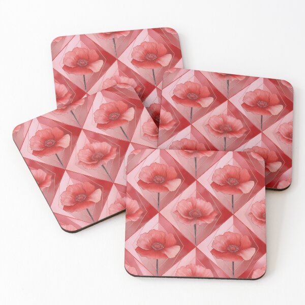 Item preview, Poppies on Pink designed and sold by Kevin Luckham.