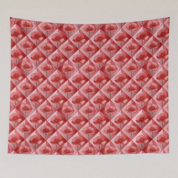 Item preview, Poppies on Pink designed and sold by Kevin Luckham.