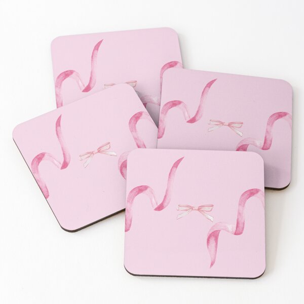 Item preview, Pink Bows and Ribbons on a Pink Background designed and sold by nxicta.