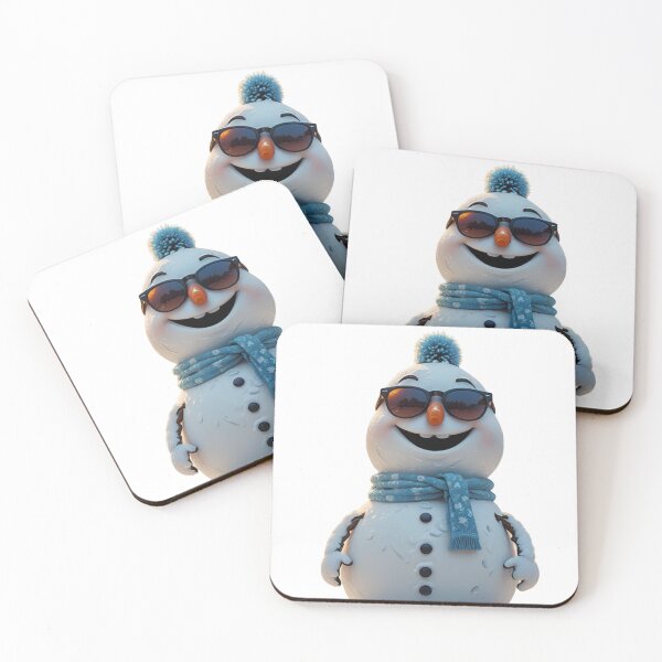 Item preview, The Chilling Snowman (Transparent Background) designed and sold by Ink And Inspire.