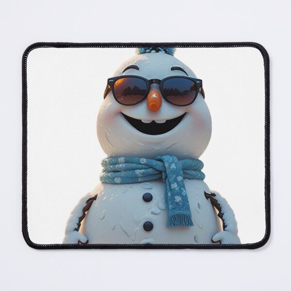 Item preview, The Chilling Snowman (Transparent Background) designed and sold by Ink And Inspire.