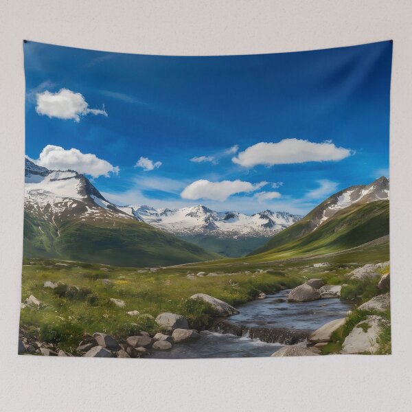 Item preview, huge mountains in plains designed and sold by AA-designstore.