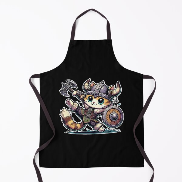 Item preview, Viking Cat Kawaii Fighter Fun designed and sold by lAnJefurtifeu.