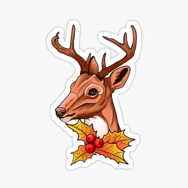 Item preview, Neotraditional deer designed and sold by jf-equineart.