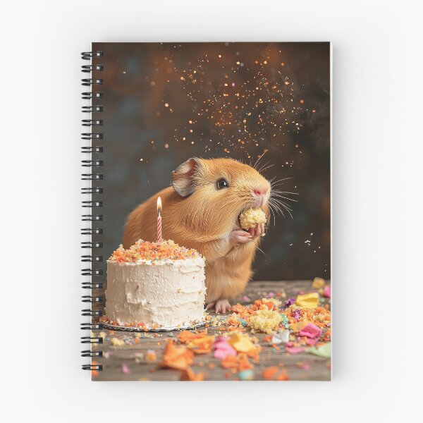 Item preview, Guinea Pig Birthday Card: Just One Bite! (No Text) designed and sold by Suzie Palmer.