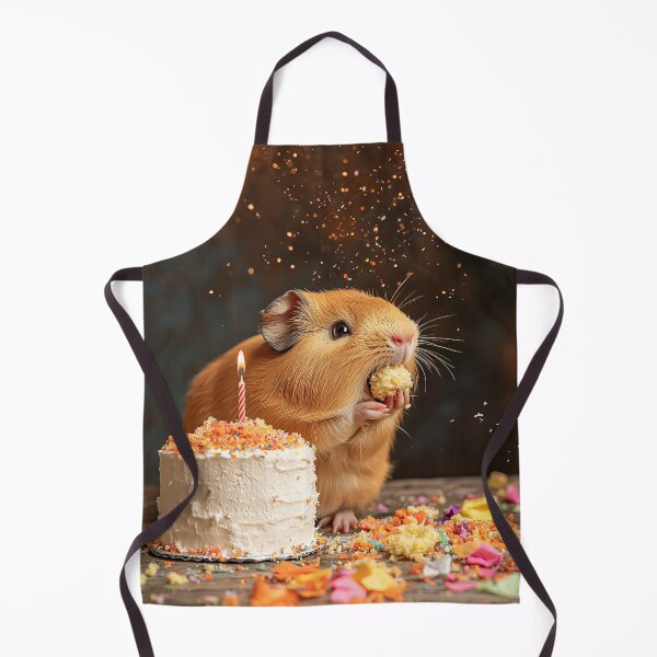 Item preview, Guinea Pig Birthday Card: Just One Bite! (No Text) designed and sold by Suzie Palmer.