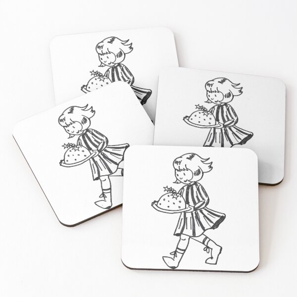 Item preview, Milly Molly Mandy with Christmas Pudding designed and sold by LittleRedChucks.