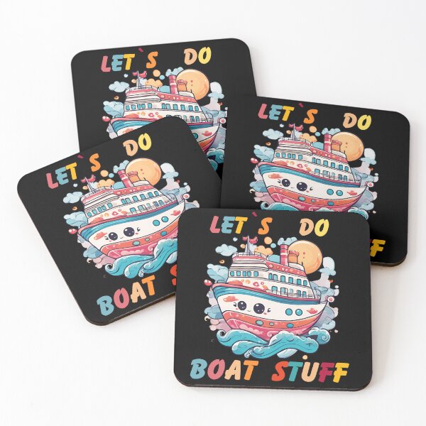 Item preview, Let`s Do Boat Stuff In Kawaii Style designed and sold by Bawek85Designs.