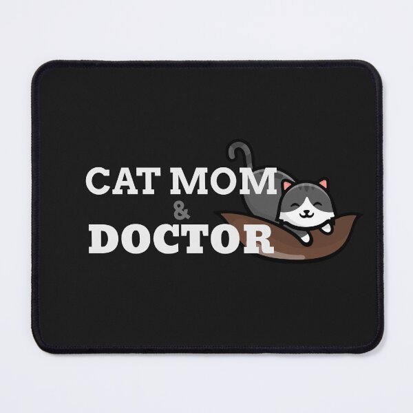 Item preview, Cat Mom & Doctor designed and sold by ArtitudePrintLb.