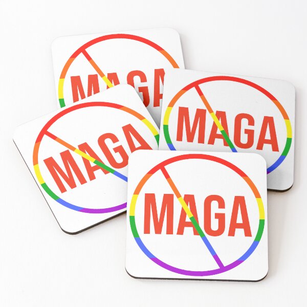 Item preview, Diseño anti MAGA de resistencia arcoiris designed and sold by Rachel the Artist .