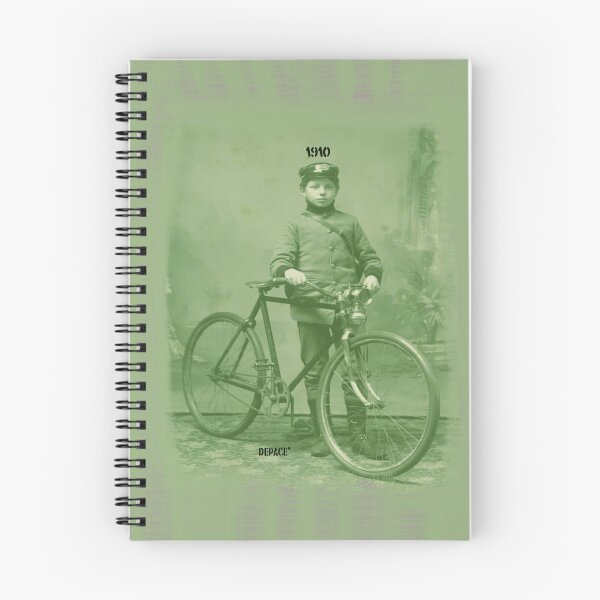 Item preview, Print of Bike Messenger from 1910 - dePace' designed and sold by mrpropcake.