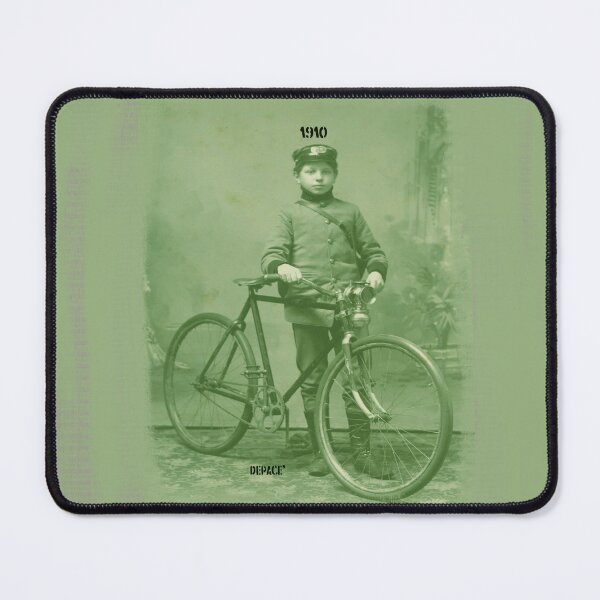 Item preview, Print of Bike Messenger from 1910 - dePace' designed and sold by mrpropcake.