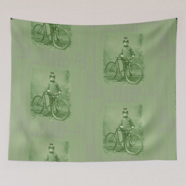 Item preview, Print of Bike Messenger from 1910 - dePace' designed and sold by mrpropcake.