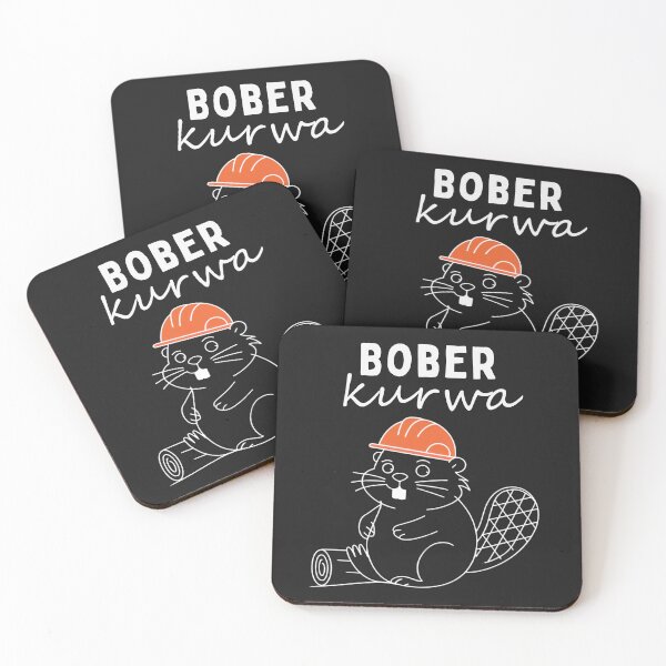 Item preview, Bober Kurwa Bóbr Kurwa Polish Bóbr Fajny Bóbr  designed and sold by Anniko Art Studio.