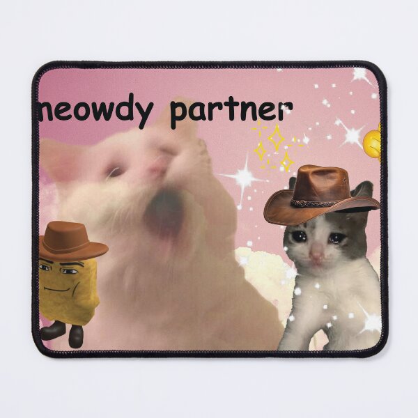 Item preview, meowdy partner cowboy cat designed and sold by alisonm47.