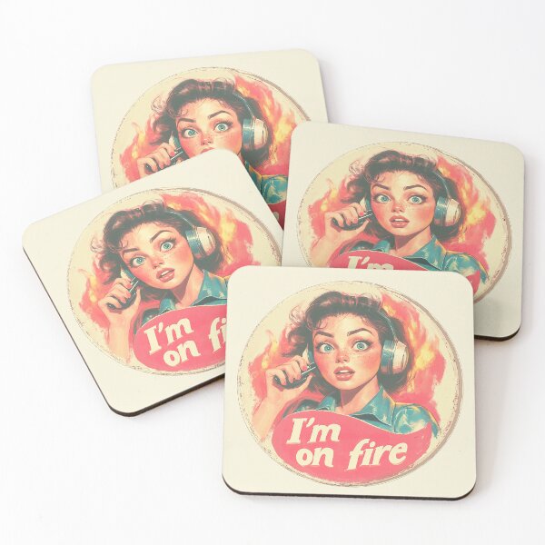 Item preview, I'm on FIRE! designed and sold by Canary-Vice.