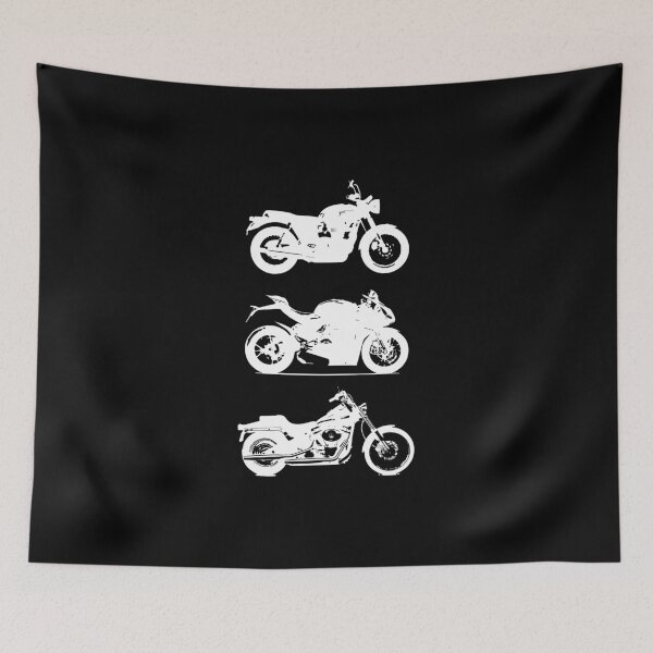 Item preview, white moto print  designed and sold by liudiam.