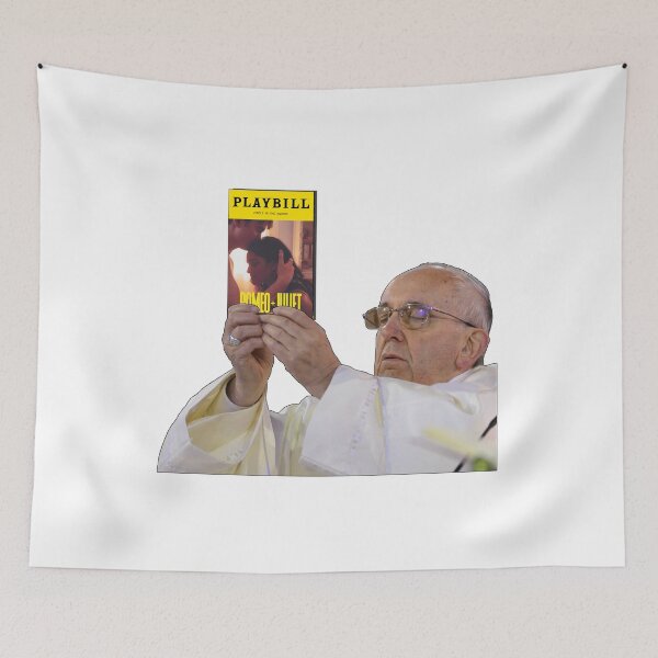 Item preview, Pope Holding Romeo and Juliet Broadway Program designed and sold by baranskini.