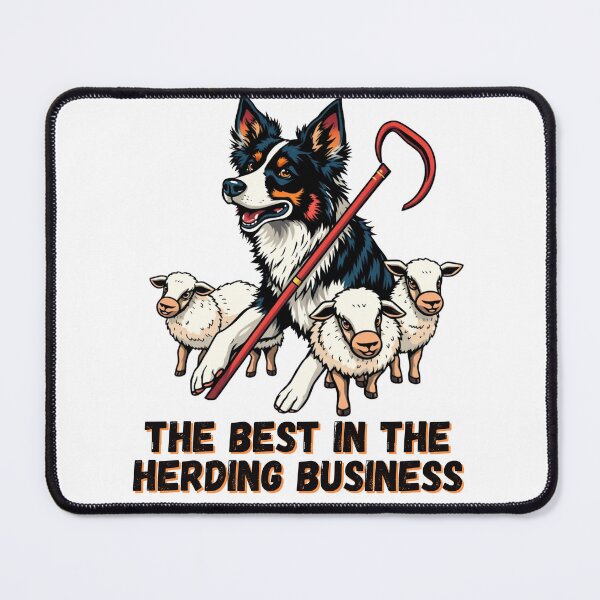 Item preview, Border Collie's Sheep Herding Expertise designed and sold by JCRockDesign.