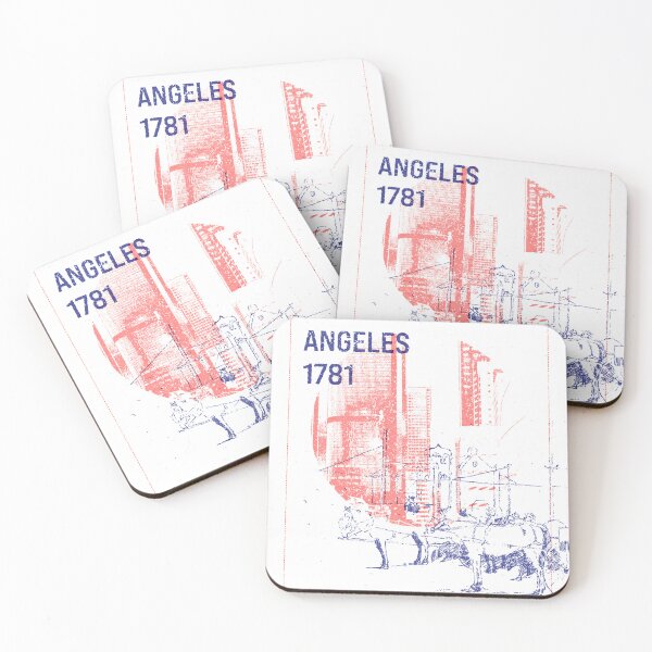 Item preview, Los Angeles 1781 Postcard designed and sold by Tellett Design.