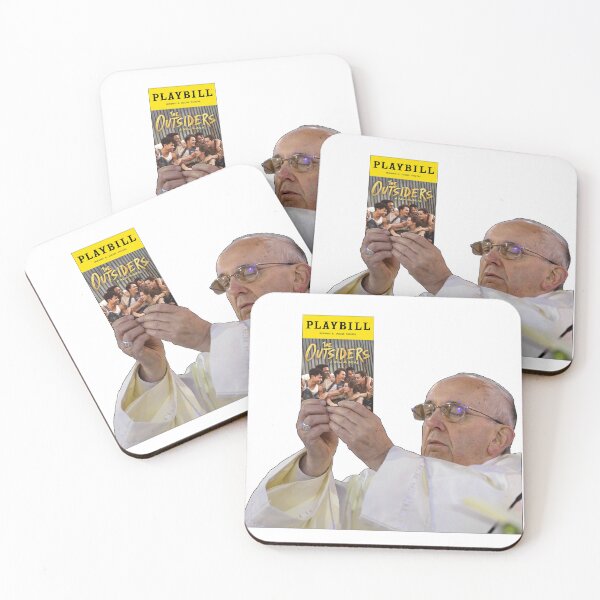 Item preview,  Pope Holding The Outsiders Program designed and sold by baranskini.
