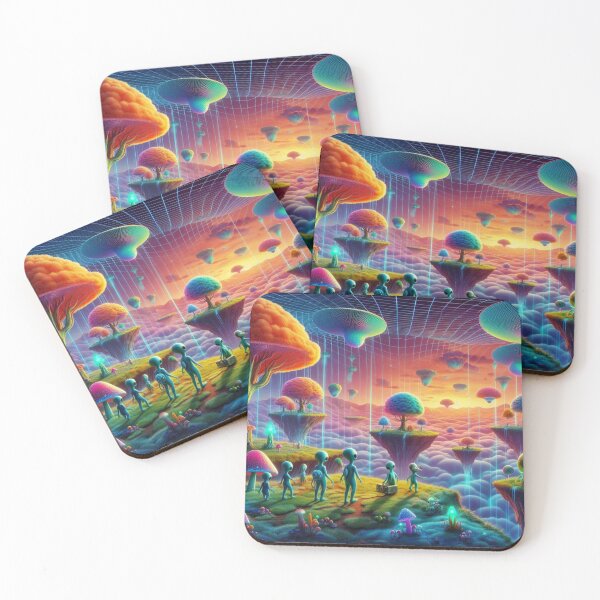 Item preview, Multi-dimensional Alien Planet designed and sold by WyckedLynn.