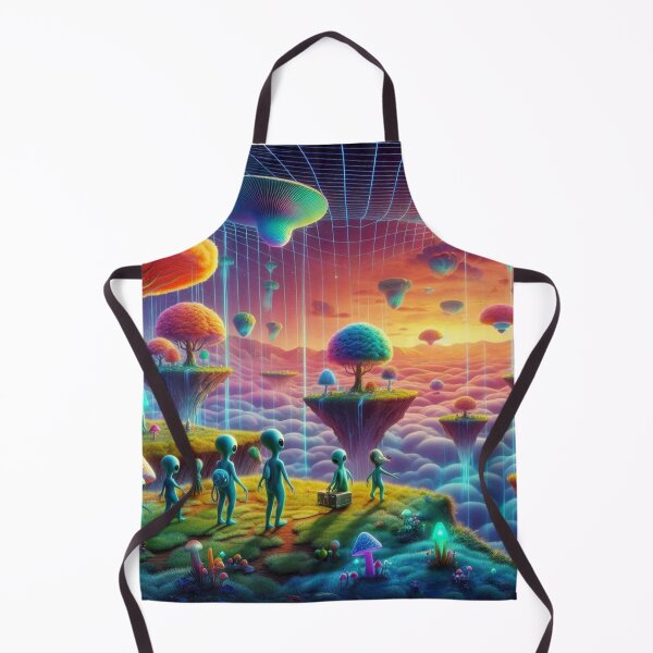 Item preview, Multi-dimensional Alien Planet designed and sold by WyckedLynn.