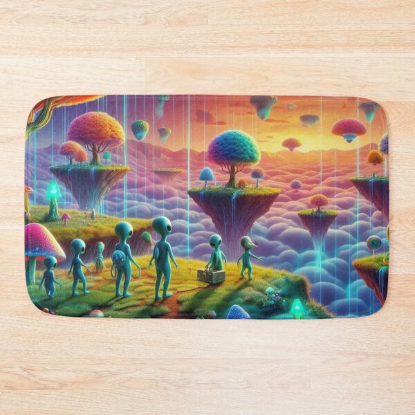Item preview, Multi-dimensional Alien Planet designed and sold by WyckedLynn.