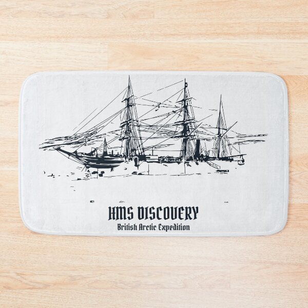Aperçu de l'œuvre HMS Discovery - Expédition britannique dans l'Arctique créée et vendue par Lakeric Cityscapes.