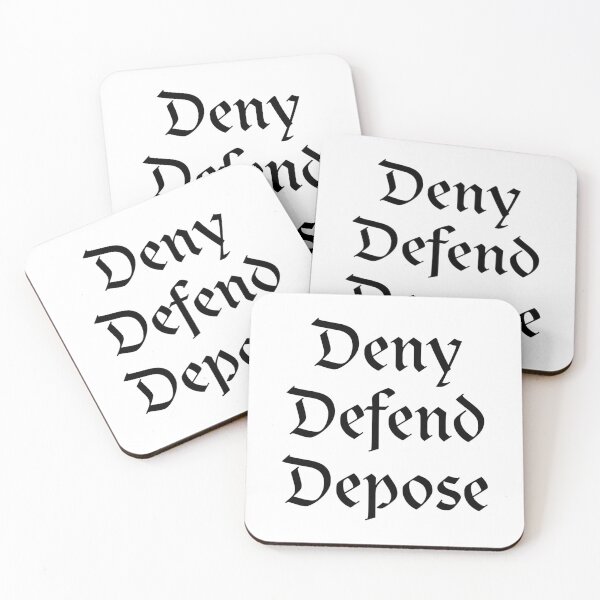 Item preview, Deny Defend Depose designed and sold by suhhruhh.