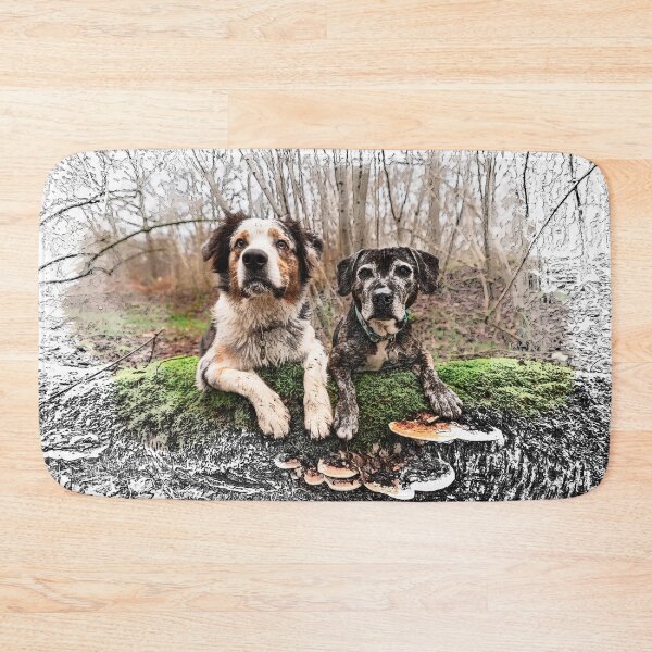 Item preview, Australin Shepherd and Beagle Cross designed and sold by PurpleBluesPets.