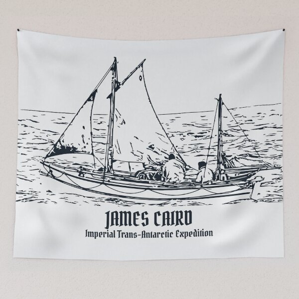 Item preview, James Caird -  Imperial Trans-Antartic Expedition designed and sold by Lakeric Cityscapes.