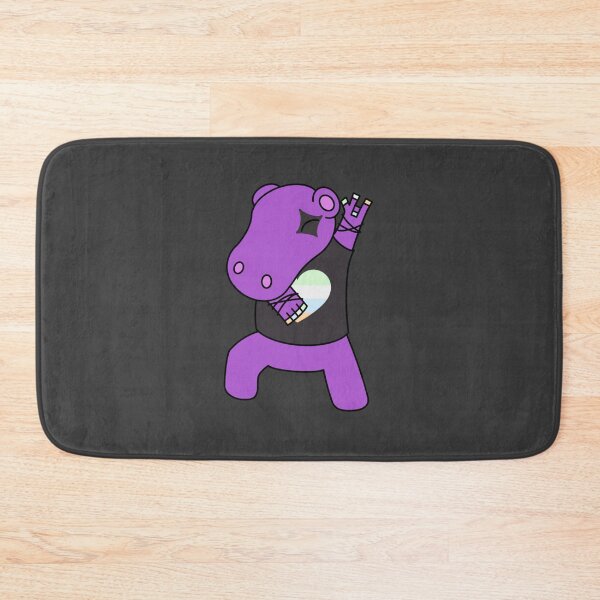 Item preview, Madi the Hippo Rocking Out designed and sold by Kai Buro.