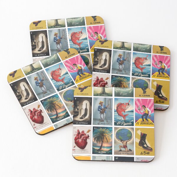 Item preview, Loteria Board - Tabla 18 designed and sold by matteflor.