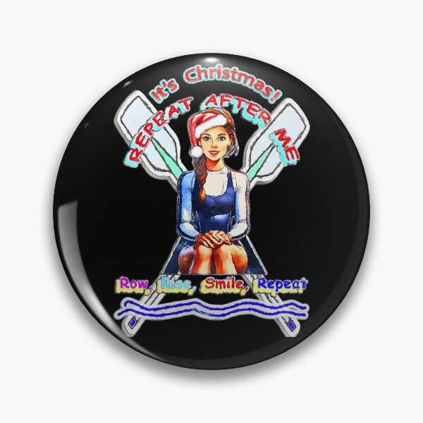 Item preview, Christmas is Rowing Through Life: Row, Rise, Smile, Repeat! designed and sold by Michael van der Hoorn.