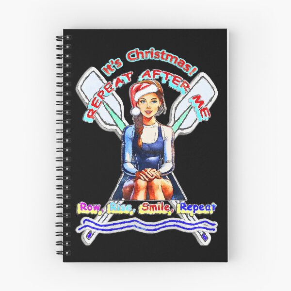 Item preview, Christmas is Rowing Through Life: Row, Rise, Smile, Repeat! designed and sold by Michael van der Hoorn.