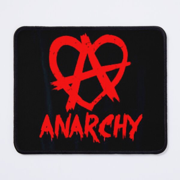 Item preview, Red Heart Relationship Anarchy - Print designed and sold by Earth Nature Creations.