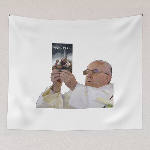 Item preview, Pope Holding Twisters 2024 designed and sold by baranskini.