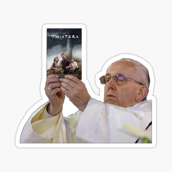 Item preview, Pope Holding Twisters 2024 designed and sold by baranskini.