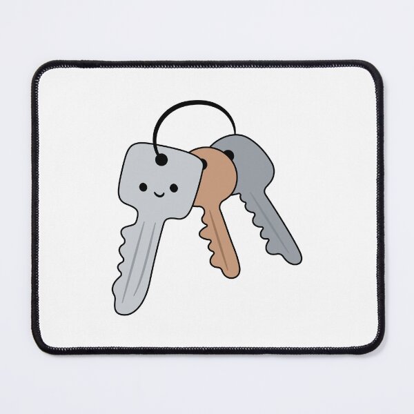 Item preview, Keys designed and sold by SideQuestDoodles.