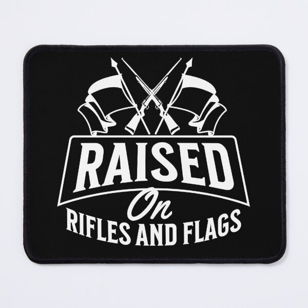 Item preview, Raised On Rifles And Flags Funny Colorguard Life Gift Idea | Marching Band designed and sold by HosvPrint .s.