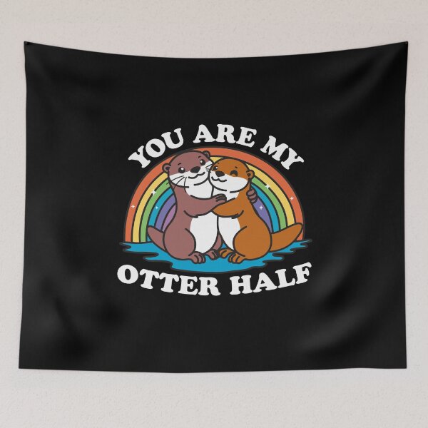Item preview, You are My Otter Half for couples designed and sold by NQArtist.