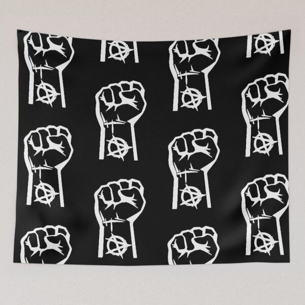 Item preview,  Fist Anarchy - Print designed and sold by Earth Nature Creations.