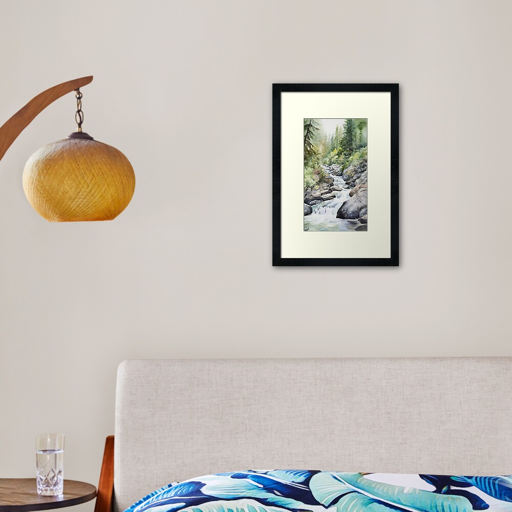 Item preview, Framed Art Print designed and sold by hussardigital.