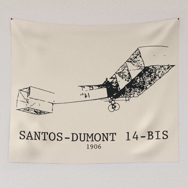Item preview, Santos-Dumont 14-bis 1906 Aircraft designed and sold by Lakeric Cityscapes.